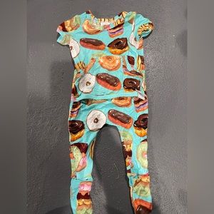Ready Set Romper Donut Print Size 0/6 Months
